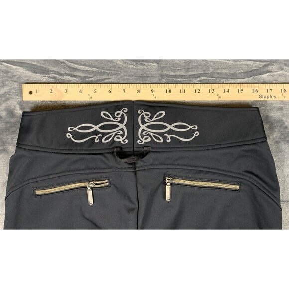 Athleta Women’s Size 10P Black Ski Snowboard Soft Shell Lined Pants - Picture 12 of 14